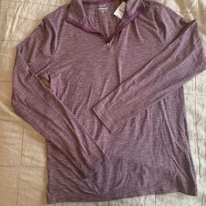Mens J Crew Performance Half Zip